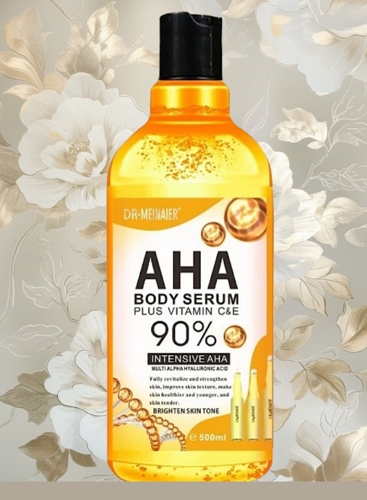 DR.MEINAIER DR-MEINAIER AHA Body Serum Plus Vitamin C&E 90% 500ml - Image 1