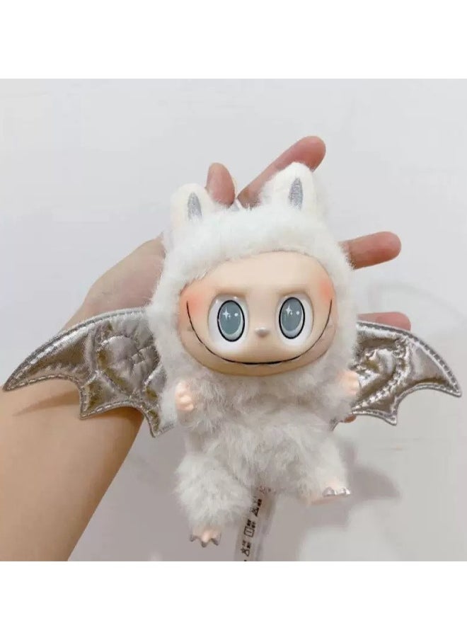 Generic - Labubu THE MONSTERS Exciting Macaron Vinyl Face Series Figures Toy Adorable Lovely Personalized Doll White - Image 1
