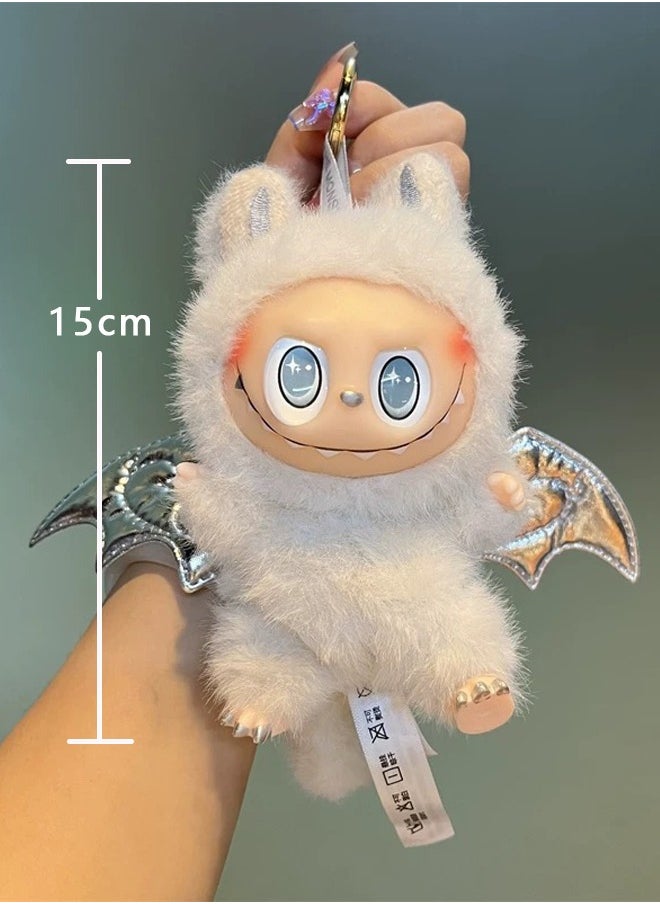 Generic - Labubu THE MONSTERS Exciting Macaron Vinyl Face Series Figures Toy Adorable Lovely Personalized Doll White - Image 1