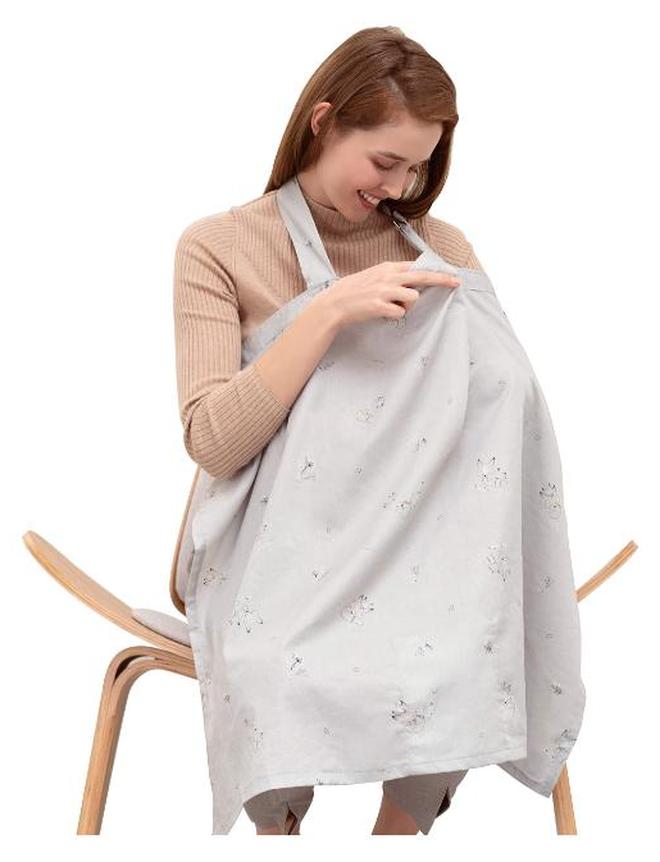 مورو مورو ساتر رضاعة مع حزام قابل للتعديل - تغطية كاملة وقماش قابل للتنفس - Image 1