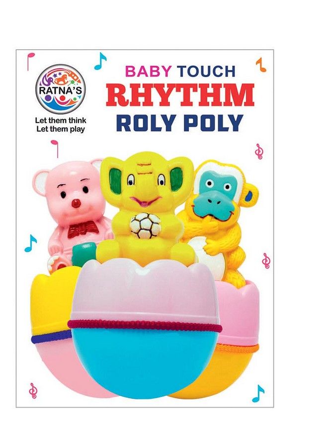 RATNA'S Musical Rhythm Roly Poly For Infants.Improves Observation Skillshand Eye Coordination Etc. (Bear) - Image 4