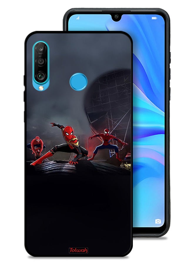 Tolwak Huawei nova 4e Protective Case Cover Three Spiders - Image 1