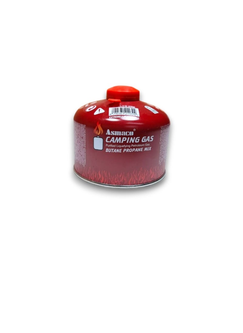 Asmaco Outdoor Camping Butane Gas For Portable Stoves 230 g