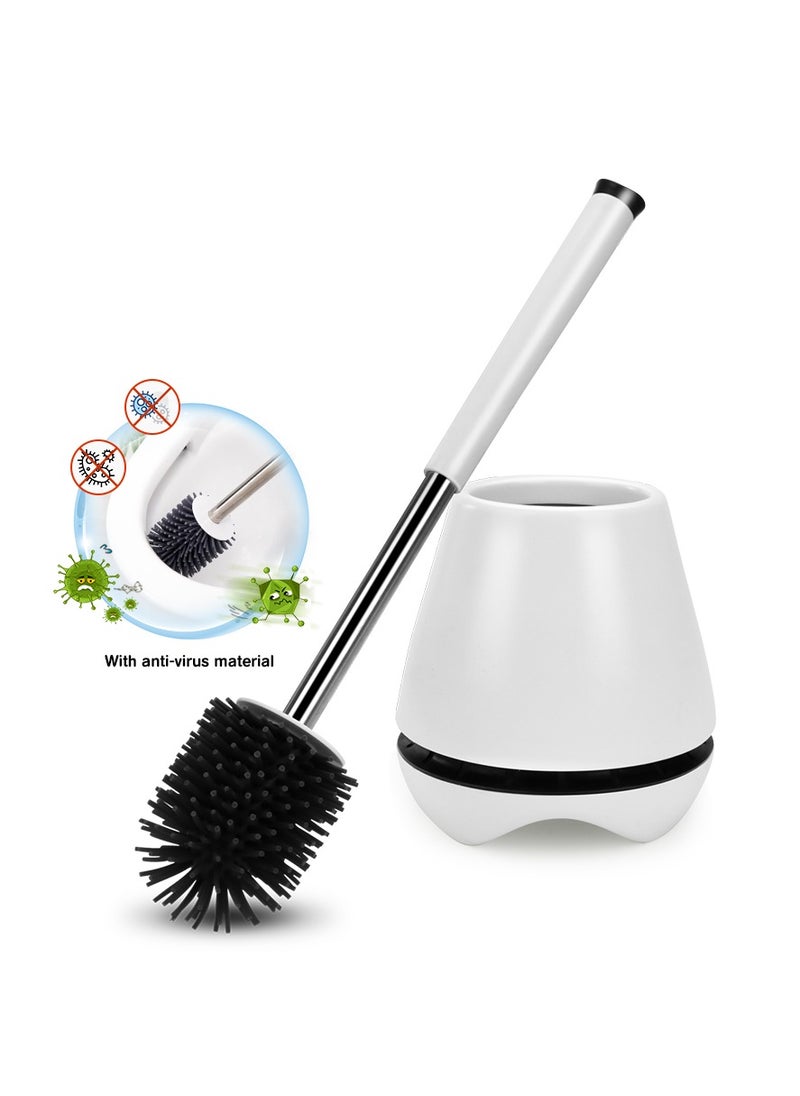 Toilet Bowl Brush and Holder, Premium Quality, with Solid Handle and Durable Bristles for Bathroom Cleaning,White - pzsku/Z2061FE833E1F3A7A3B11Z/45/_/1725009899/54f76b08-068a-4105-bd4a-697f2bfaad37