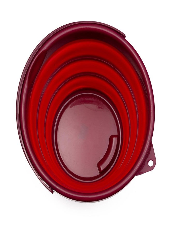 Cambridge ERI10ZERDRI5BM Robert Irvine 10 Qt Red Collapsible Ice Bucket - Image 5