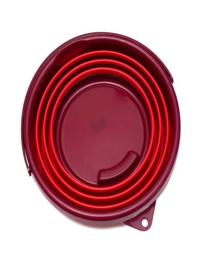 Cambridge ERI10ZERDRI5BM Robert Irvine 10 Qt Red Collapsible Ice Bucket - Image 4