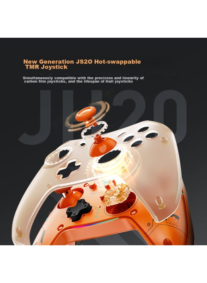 MACHENIKE Machenike G5pro V2, Tri-mode Gaming Controller, Switch Pro Xbox Bluetooth Ns Controller Wired, Computer Pc Mobile Tesla Controller Steam - Commemorative Edition  - Image 3