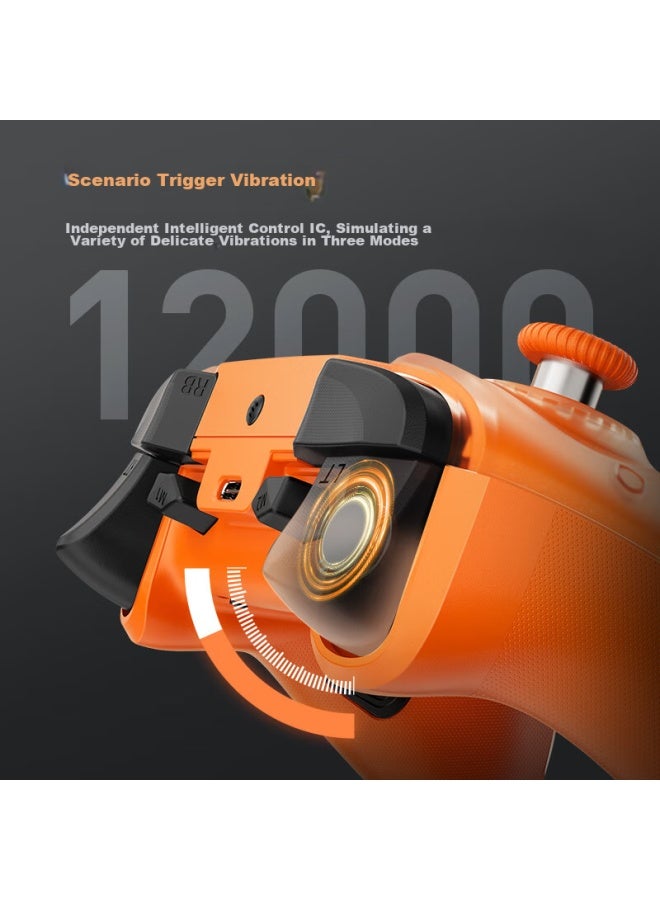 MACHENIKE Machenike G5pro V2, Tri-mode Gaming Controller, Switch Pro Xbox Bluetooth Ns Controller Wired, Computer Pc Mobile Tesla Controller Steam - Commemorative Edition  - Image 5