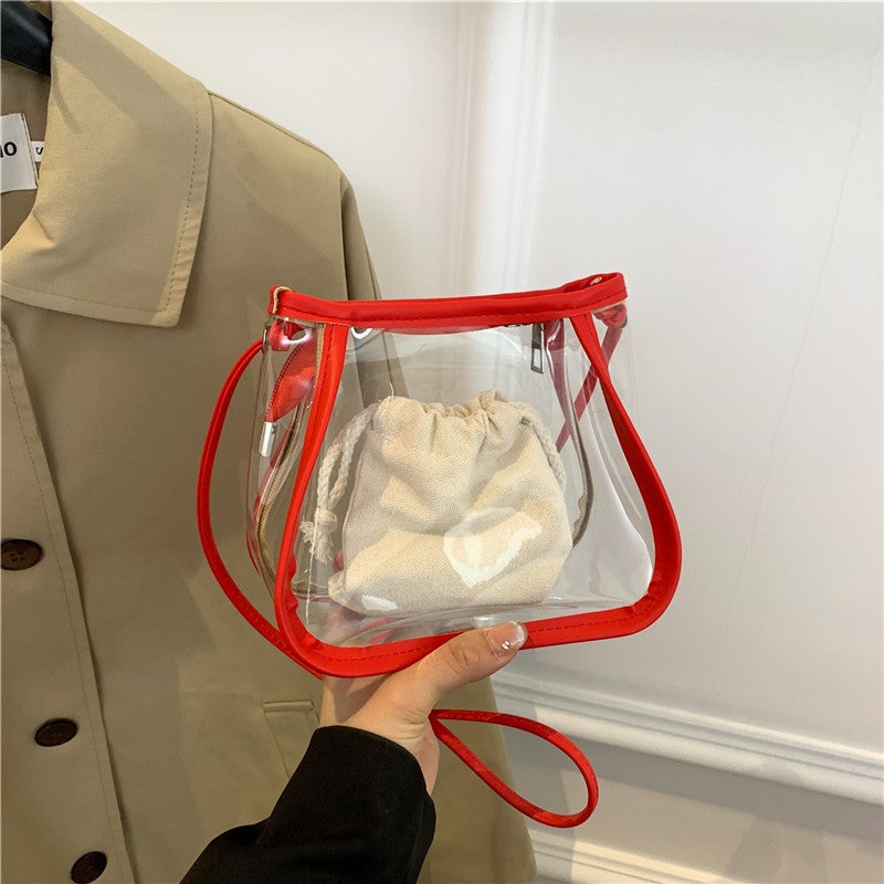 2026 New Fashion Transparent Bucket Bag for Women - Image 1