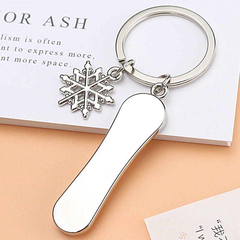 💍 إكسسوارات تزلج حلقة مفتاح مزخرفة من سبائك الزنك - Image 5
