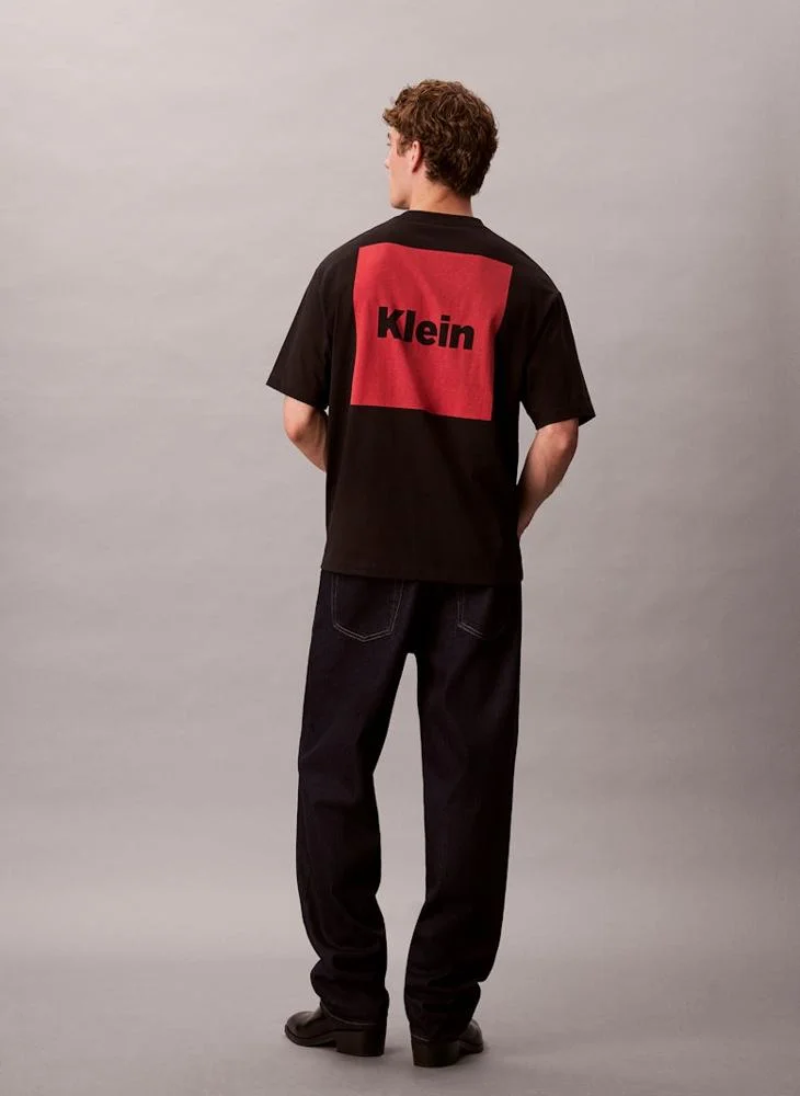 Calvin Klein Jeans Logo Box Graphic Relaxed T-Shirt