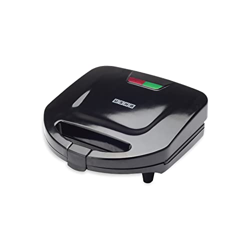 Usha 750 W ST4272 G Non-Stick Food Grade Material Sandwich Griller (Black) with 2 years warranty - Image 1