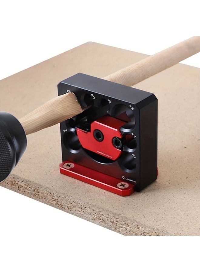 أداة ضبط قابلة للتعديل لصنع الدوابل بفتحات 8 مع إدراجات كربيدية لمثاقب النجارة 8-20 مم - Image 5