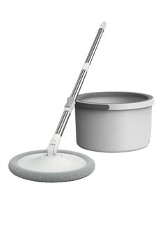 Cordova Spin Mop for Professional Floor Cleaning with Aluminium Handle and Washable Microfiber Pads  - Image 1