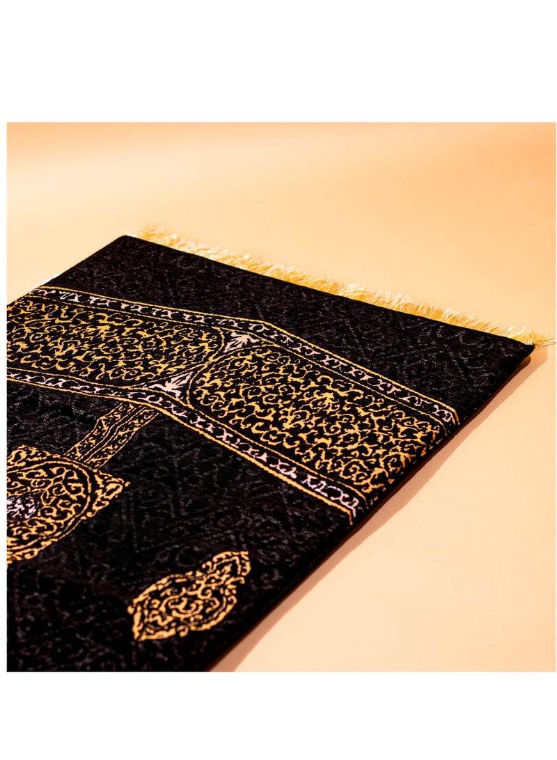 SUNDUS Prayer Mat With 2 Layer Of Memory Foam Black Stone Desgin 110x65x cm The Thickness Of The Sponge Is Approximately 3 cm - Image 1