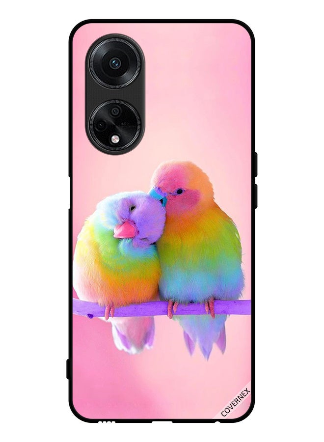 Covernex Protective Case Cover For Oppo A98 5G Cute Birds - Image 1