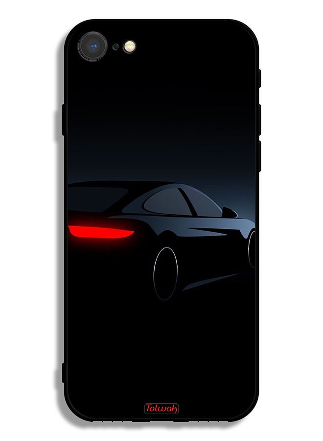 Tolwak حافظة حماية آبل آيفون 8 سيارة داكنة - Image 2