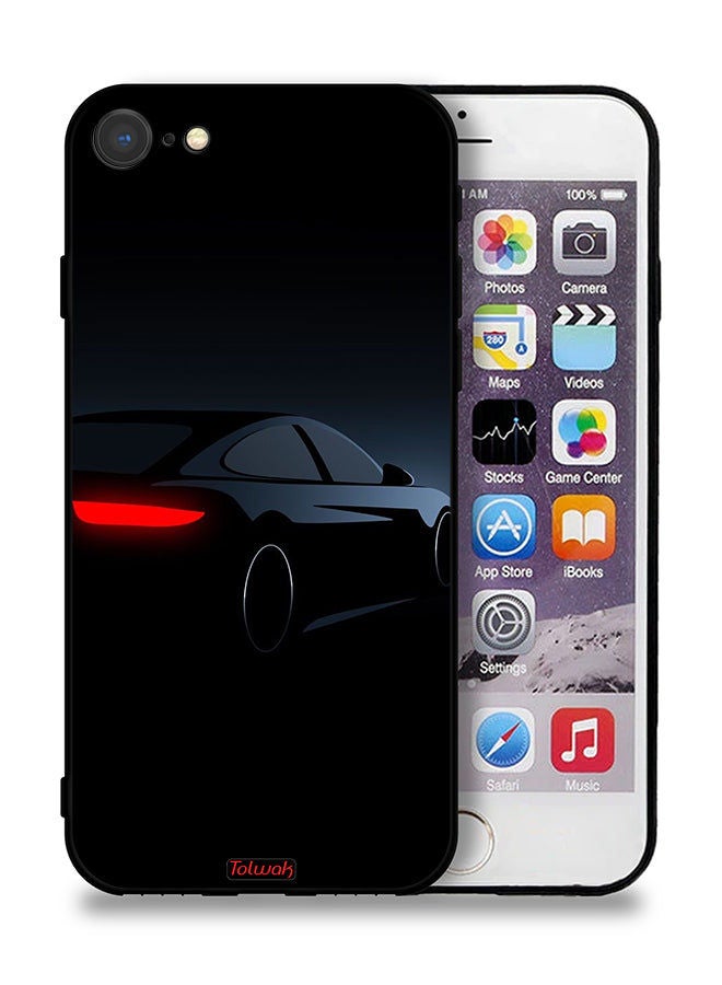 Tolwak حافظة حماية آبل آيفون 8 سيارة داكنة - Image 1
