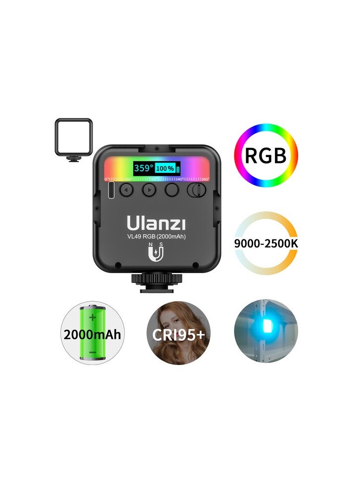 أولانزي VL-49 ضوء RGB صغير قابل لإعادة الشحن - pzsku/Z2062BBB933A701E8722DZ/45/_/1714550933/828abb33-6a6a-4f65-afb5-f0fbac698ae9