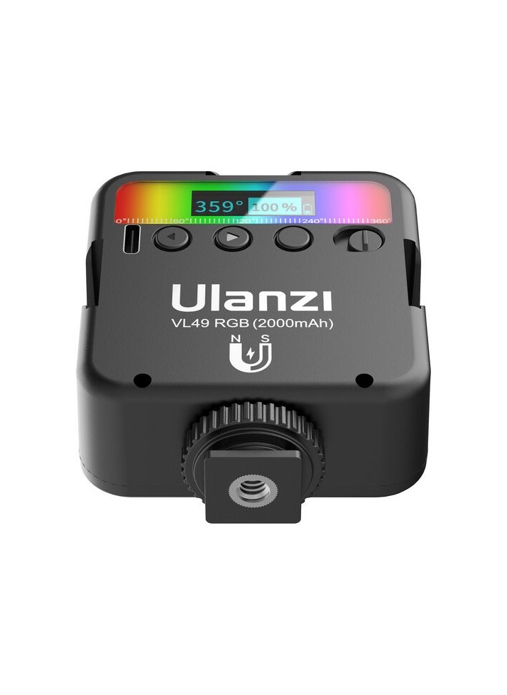 أولانزي VL-49 ضوء RGB صغير قابل لإعادة الشحن - pzsku/Z2062BBB933A701E8722DZ/45/_/1714550936/e11f226c-8874-41e3-a318-7f0a08132b9f