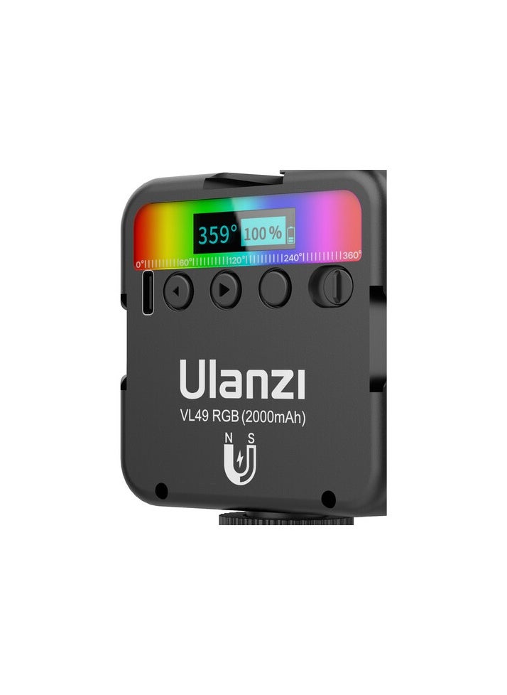 أولانزي VL-49 ضوء RGB صغير قابل لإعادة الشحن - pzsku/Z2062BBB933A701E8722DZ/45/_/1714550939/44e1395c-ebe9-4206-9d99-098e6456c321