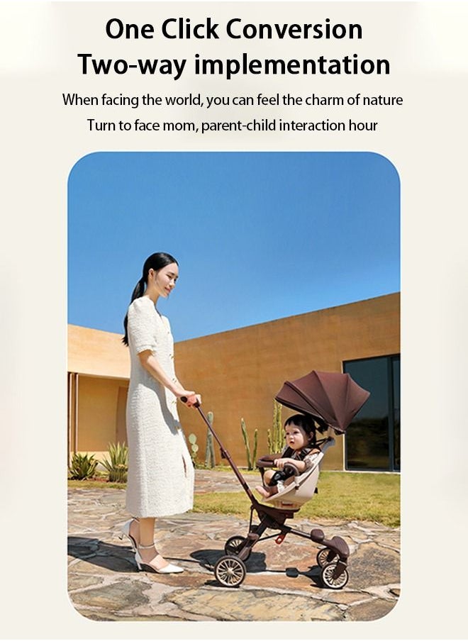 baobaohao - V7 Lightweight and Compact Baby Stroller with One Hand Easy Fold, Adjustable Handles and Soft Ride Wheels - Image 1