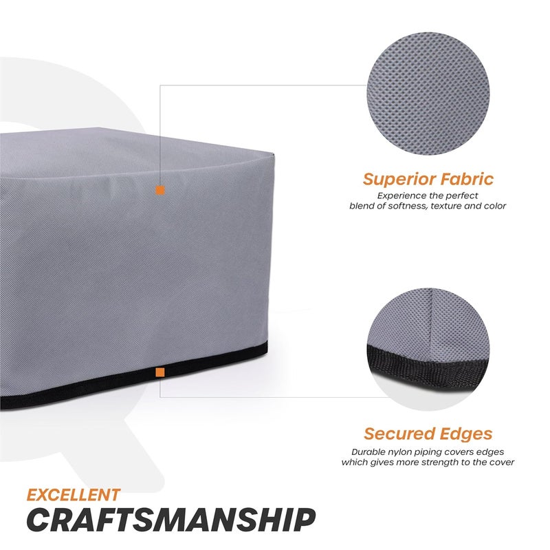 Cranique Non-Woven Dust Proof Printer Cover for HP Smart Tank All-in-One 529 / 589 (Grey) - Image 3