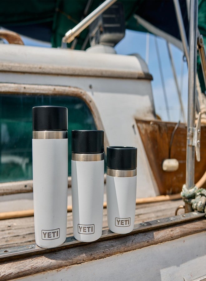 YETI Rambler 8 oz Travel Bottle, Stainless Steel, Vacuum Insulated with Leakproof Commuter Cap, Cape Taupe - Image 4