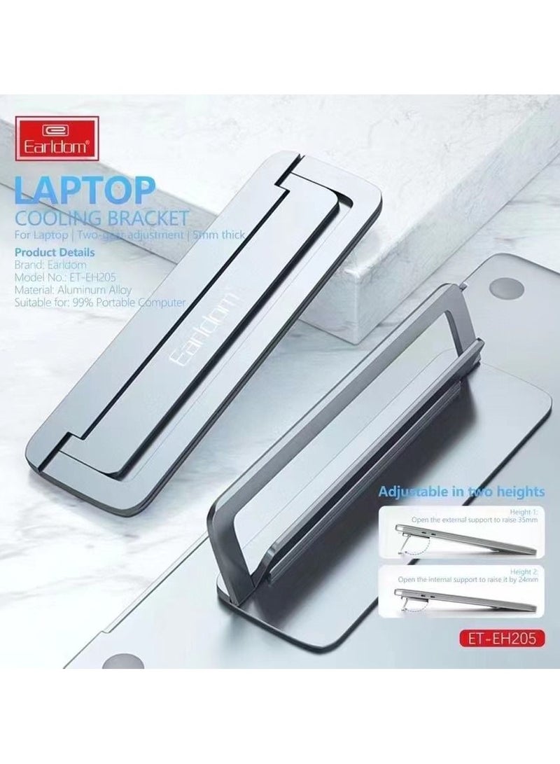 EARLDOM ET-EH205 LAPTOP COLLING BRACKET With Triangle Support - Image 2