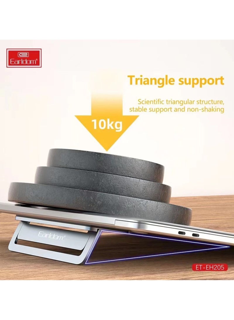 EARLDOM ET-EH205 LAPTOP COLLING BRACKET With Triangle Support - Image 3