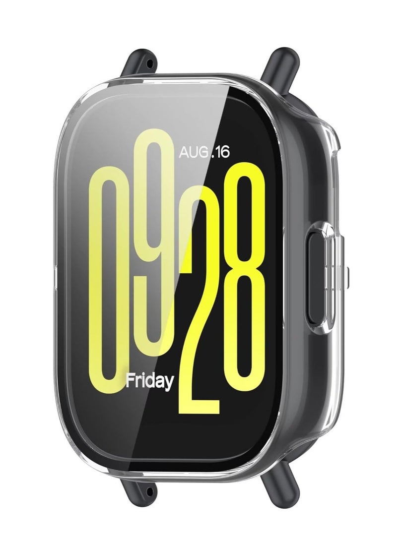 Cover Compatible with Xiaomi Redmi Watch 5 Lite, PC + Tempered Glass to Protect the Screen, Anti-Drop, Case Compatible with Xiaomi Redmi Watch 5 Lite - Image 1