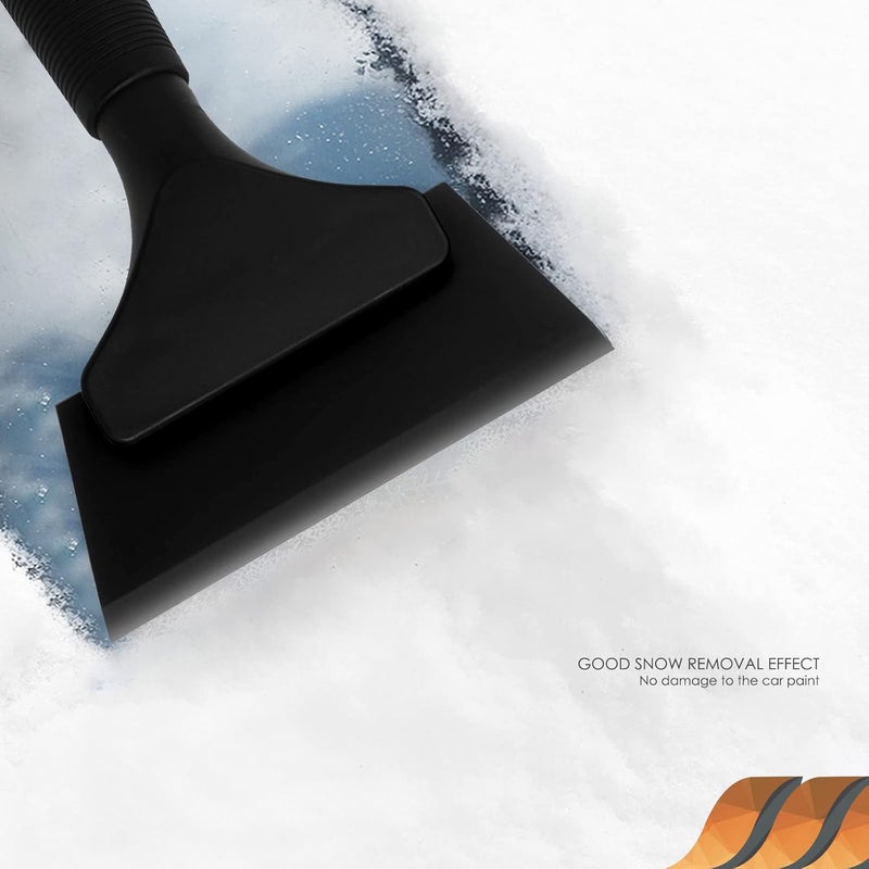 EHDIS Small Squeegee 5 inch Rubber Window Tint Windshield Scraper for Car,Glass, Mirror, Shower, Door,Bathroom Cleaning (Pure Black) - Image 4