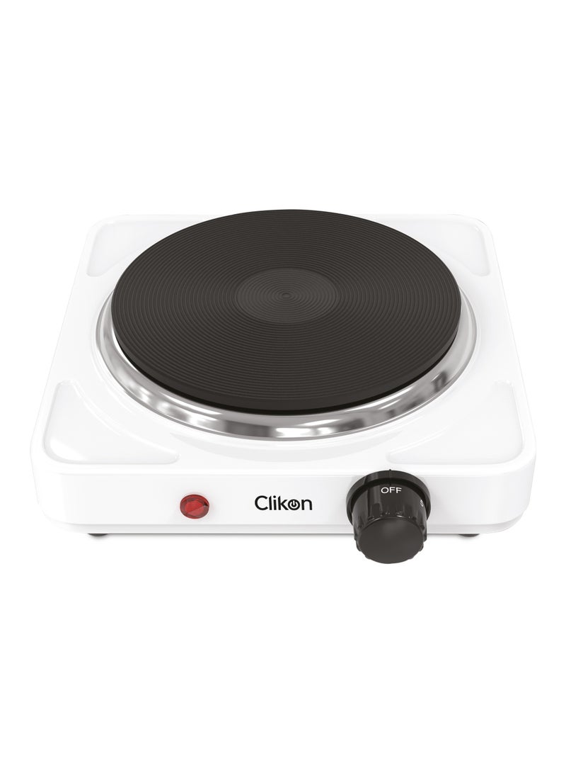 Single Burner Electric Hot Plate 1000 W CK4294 White