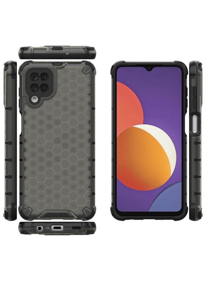 اس-توب جراب لهاتف Samsung Galaxy M12 مقاوم للصدمات مصنوع من مادة PC + TPU - Image 3
