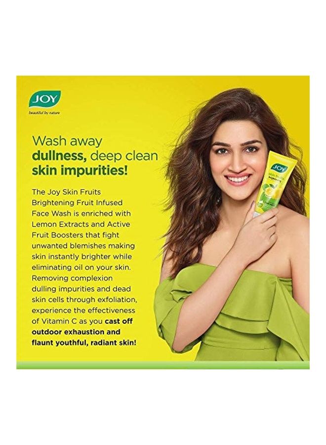 JOY Skin Brightening And Glowing Fruit Infused Face Wash Yellow 200ml - Image 2