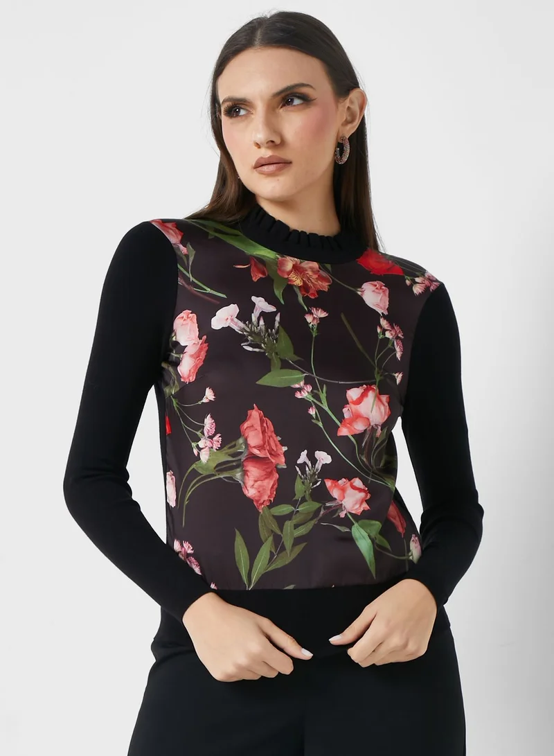 Ted Baker Floral Print Sweater