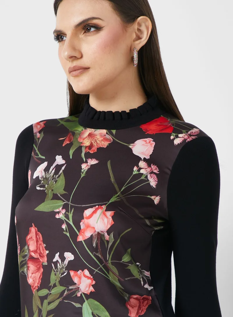 Ted Baker Floral Print Sweater