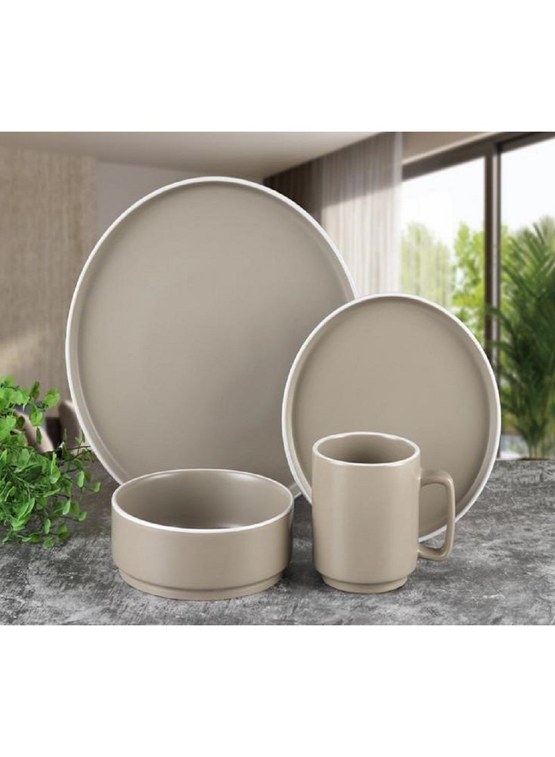 Bien Servi Contemporary design stoneware dinner - Image 2