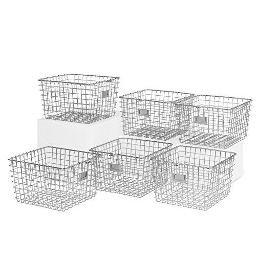 Spectrum Spectrum Diversified 479706 Wire Storage Basket Medium Chrome 