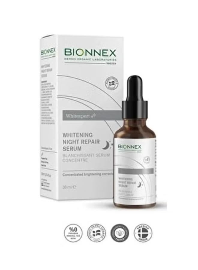 Whitening Night Repair Serum