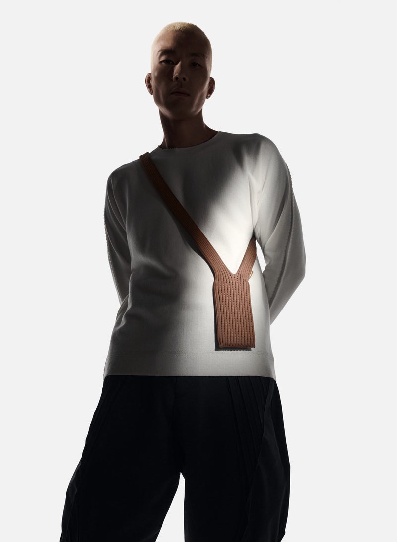 BlueFire 2025 Trendy 3D-Knitted Phone Pocket Case & Crossbody Bag – Ultra-Light Stretchable Sleeve for iPhone 17 16 15 & Full Apple Series | Eco-Friendly High Elastic Knit Fabric | Adjustable Strap (80cm/40cm) for Handheld, Wrist, Bag-Attach & Body Wear | Shock-Absorbing Minimalist Pouch for Daily Use, Travel & Sports - Image 3