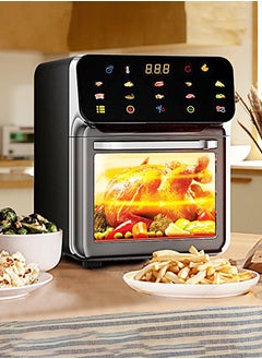 URINGO Air Fryer 15L | Model: FD-1015B | Digital display |touch screen control | Foods with Less Oil | Rapid Air Recycling Technology | Even Cooking | Easy-to-Use Controls |9L inner capacity