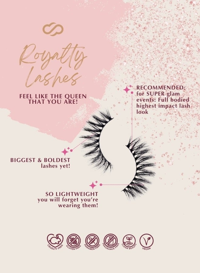 دبي دولز رموش ذا دبي دولز الفاخرة الحائزة على جوائز – "رويالتي" للنساء - Image 3