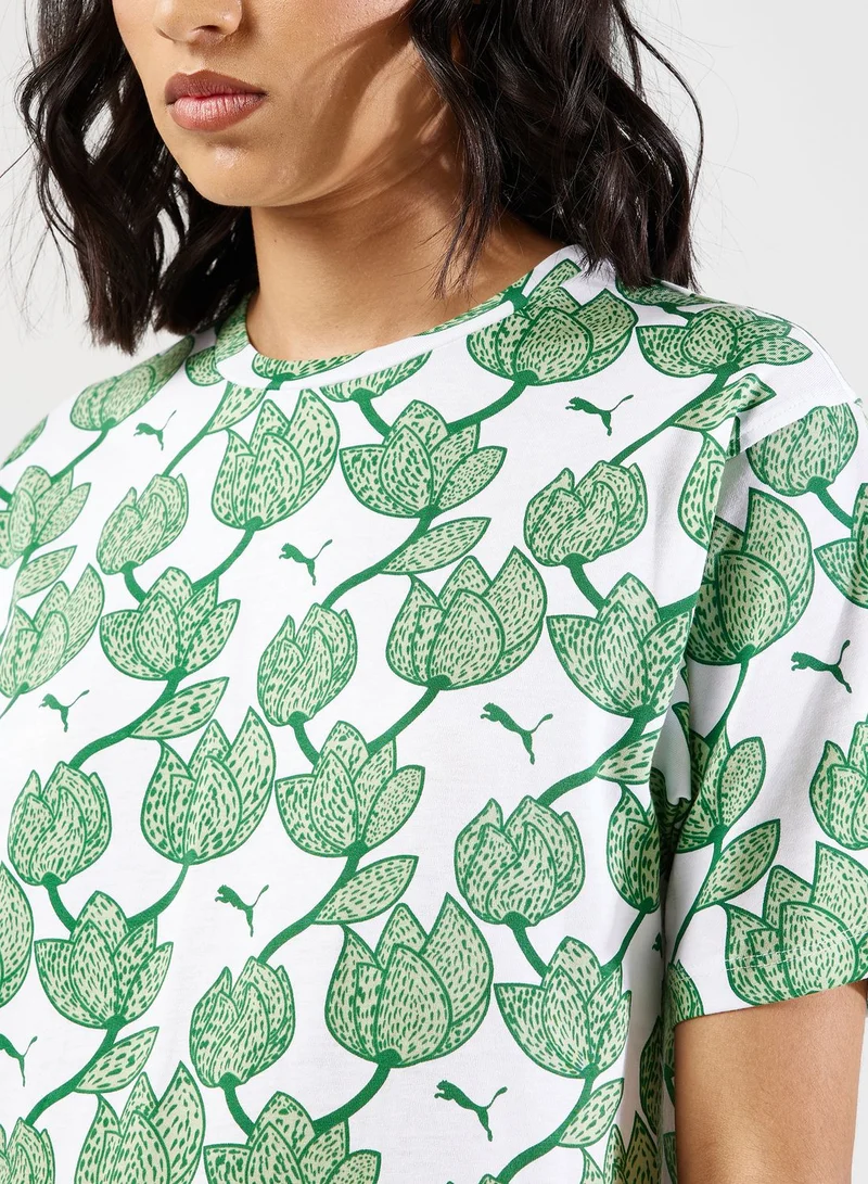 PUMA Essential Blossom All Over Printed T-Shirt