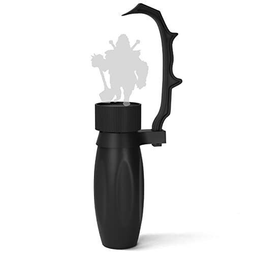 Evemodel WH01 Painting Handle for Wargame Miniautres with Model Bases (Black) - Image 1
