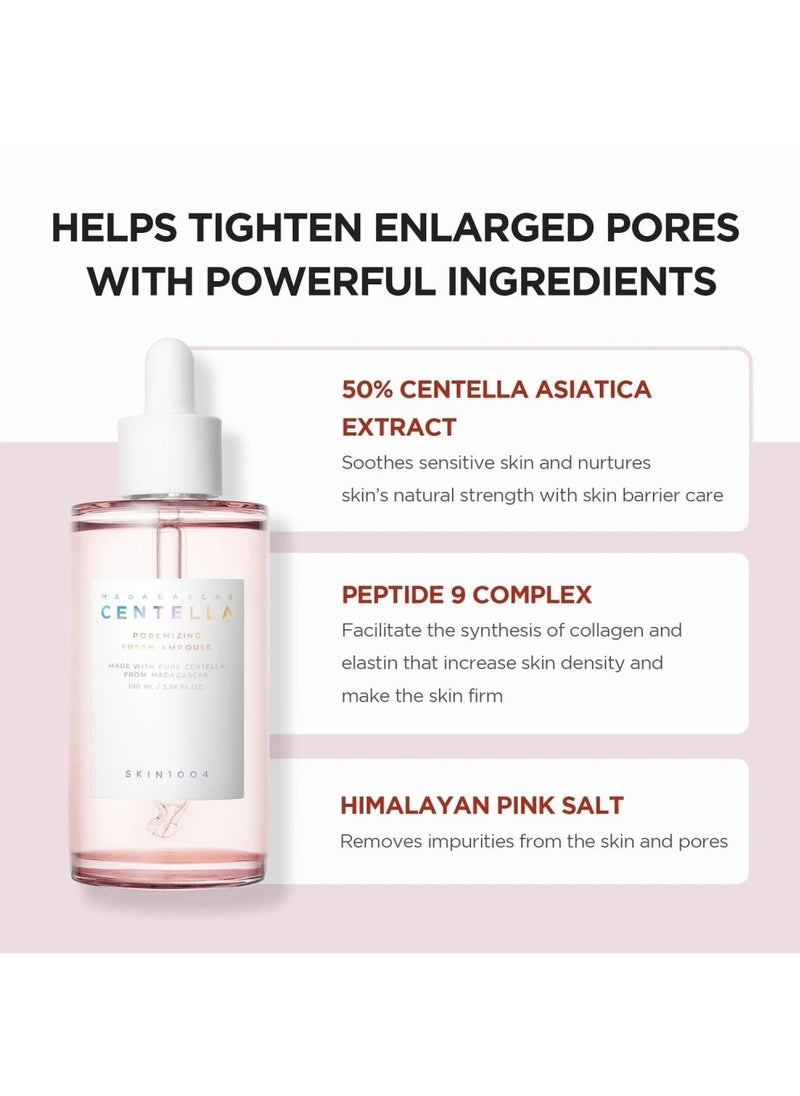 SKIN - SKIN1004 Madagascar Centella Poremizing Deep Cleansing Foam 125ml + SKIN1004 Madagascar Centella Poremizing Fresh Ampoule 50ml - Image 1