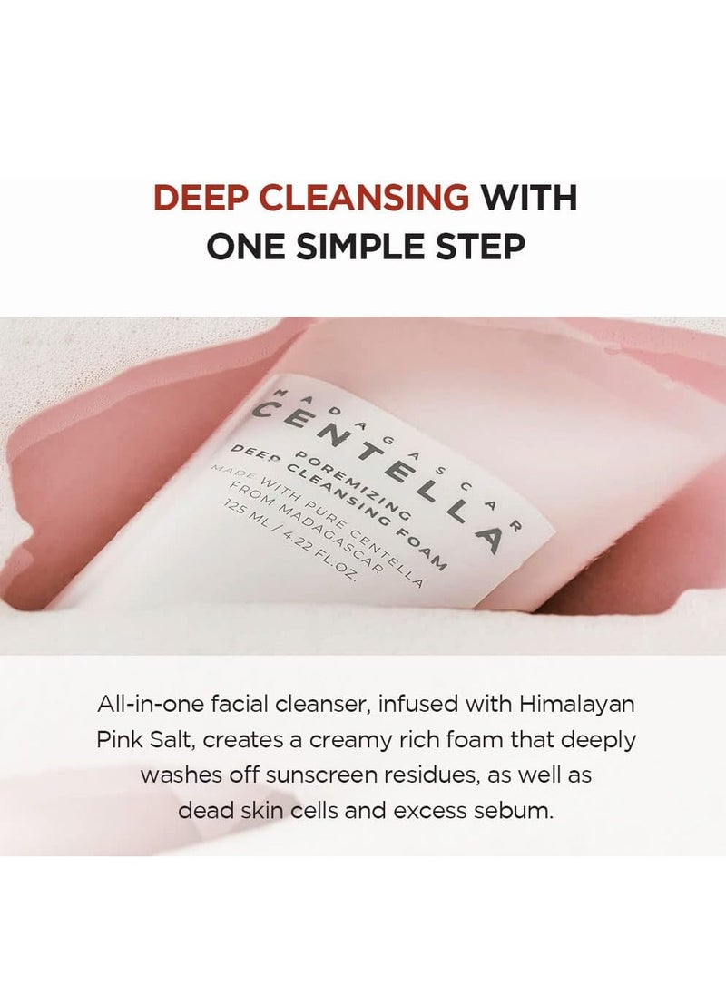 SKIN - SKIN1004 Madagascar Centella Poremizing Deep Cleansing Foam 125ml + SKIN1004 Madagascar Centella Poremizing Fresh Ampoule 50ml - Image 1