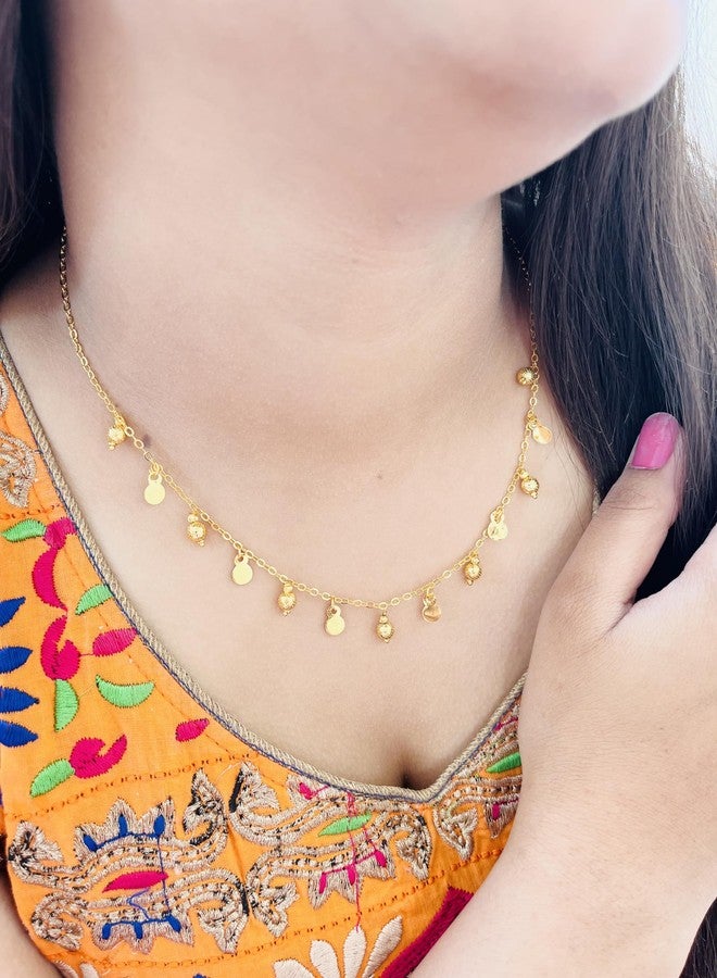 JHB Gold Plated Tanamaniya Chain For Girl's And Women's (Style01) - Image 3