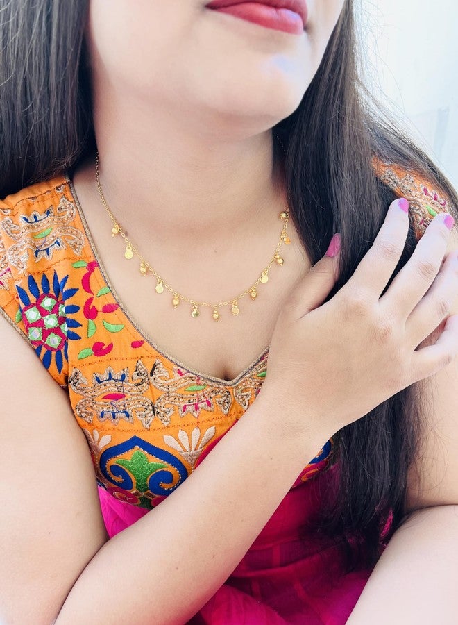 JHB Gold Plated Tanamaniya Chain For Girl's And Women's (Style01) - Image 4
