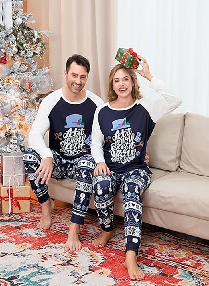 TAPIT Christmas Family Matching Pajamas Classical Nightwear Sleepwear Sets Long Sleeve Pjs for for Adults Kids and Baby Holiday Xmas Sleepwear Set (Kids Unisex) - Image 4